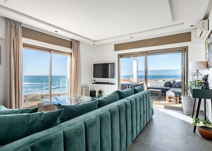 Ferienwohnung Spectacular Waterfront Sunset & 360 Ocean View Tanger