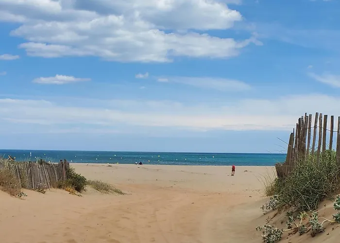 La Plage Wifi Climatisation Terrasse Parking Proche Mer Et Commerces Valras-Plage