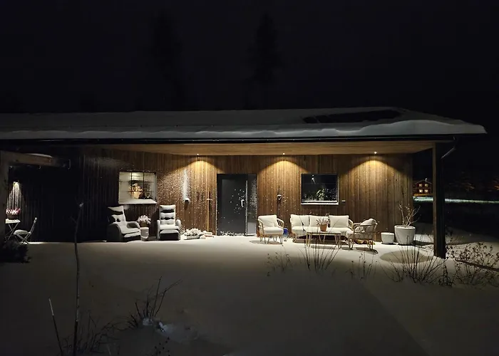 Egen Del Av Modern Villa I Kage Skellefteå