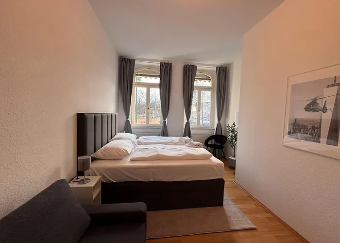 Modernes Hochparterre Apartment im Waldstraßenviertel Leipzig
