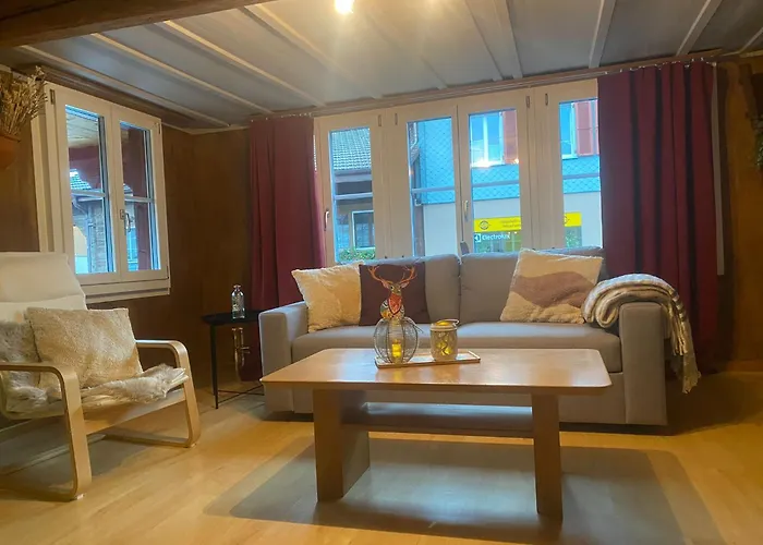 Cosy Apartment In Heritage Protected Swiss Chalet Interlaken