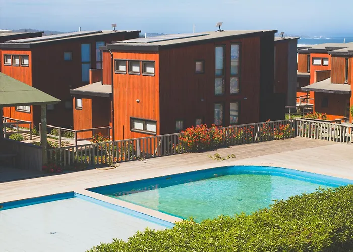 Casa 46 En Condominio Piscina Climatizada Pichilemu