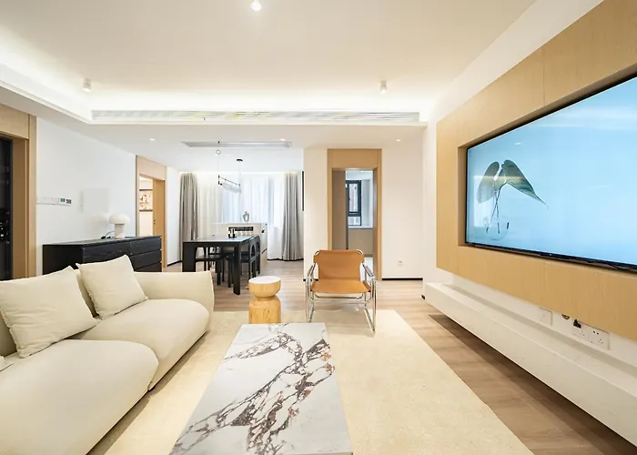 Ferienwohnung Modern 3Brs Wis Cac&Fheating,Near Jing'An Temple Shanghai