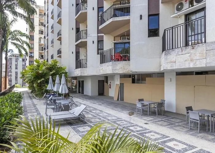Flat Com Servicos E Vista Mar Rio de Janeiro