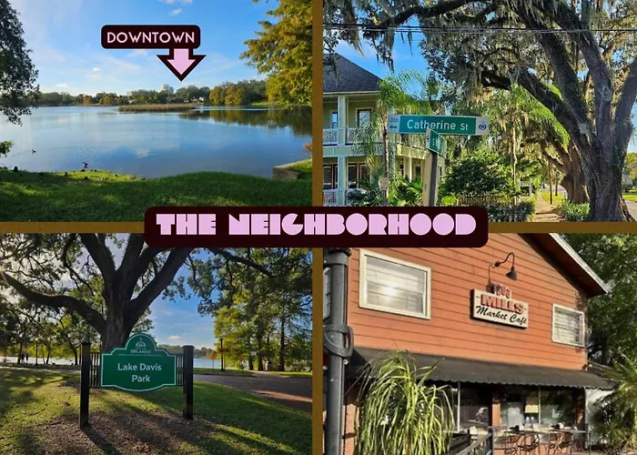 The Catherine - 1 Mile To Downtown - 2 King Beds - Sleeps 5 Orlando