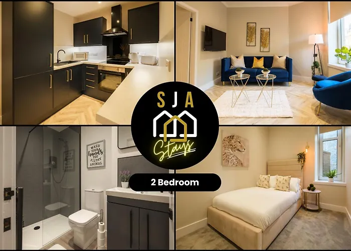 West End Retreat - Sja Stays - 2 Bed Apartment Aberdeen