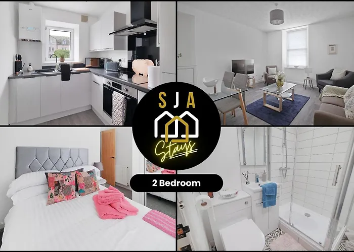 Dee Street Stay - Sja Stays - Modern 2 Bed Apartment Aberdeen