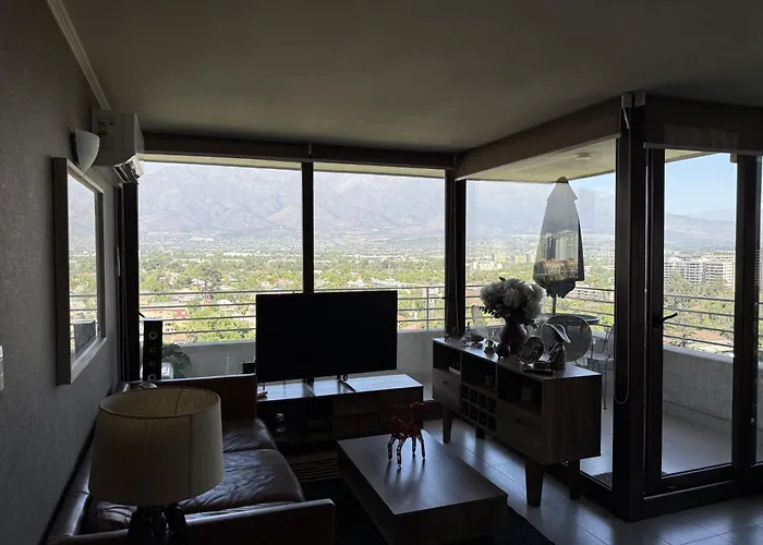 Family Stgo Lounge Penthouse With Best Andes View Santiago de Chile