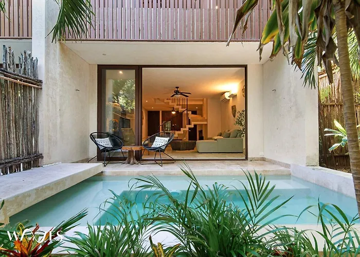 Ferienwohnung 2 Br. Ph Wprivate Pool In Luxury Gated Community Tulum