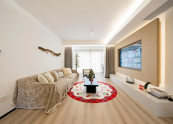Ferienwohnung Huili Garden, 3brs High-end Design Shanghai