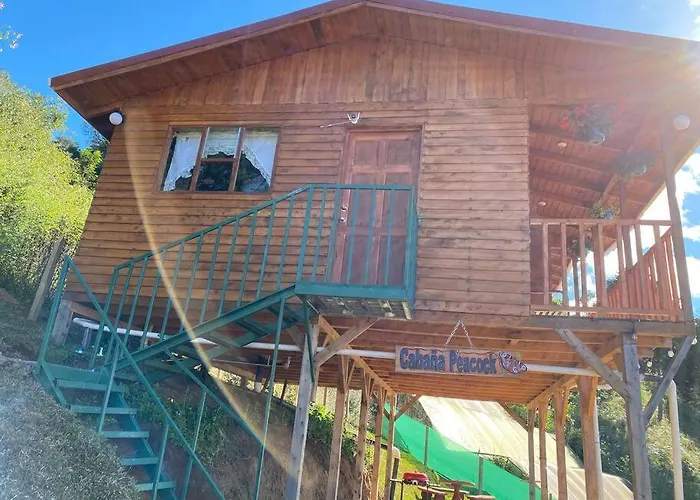 Cabana Peacock - Cute Cabin With An Amazing View! San Pablo 