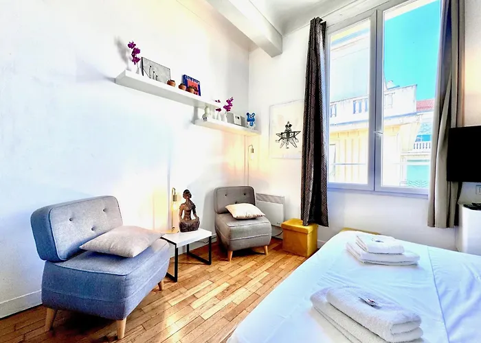 Aparthotel Riviera - Le Cocon De Victor - Grimaldi - Promenade Des Anglais Nizza