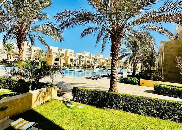 2 Bedrooms Ground Floor Pool View In Mangroovy Residence Hurghada