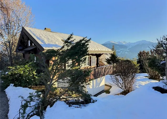 Chalet Cosy Avec Vue Sublime Crans-Montana