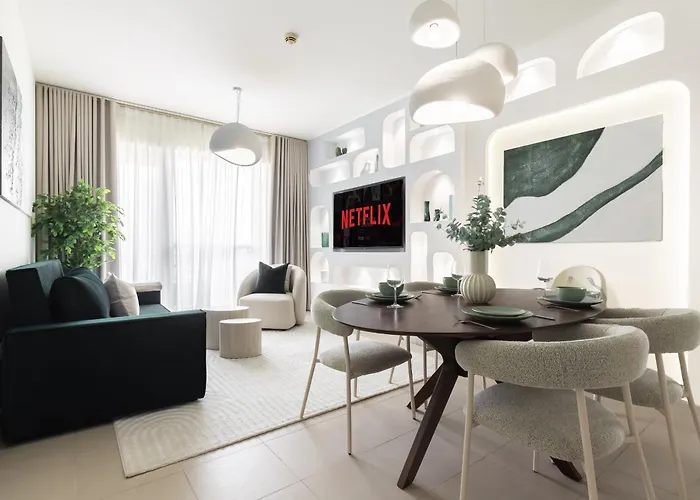 Kinfolk Homes - No 1 Family Stay, Partial Burj Khalifa Fountain View Dubai