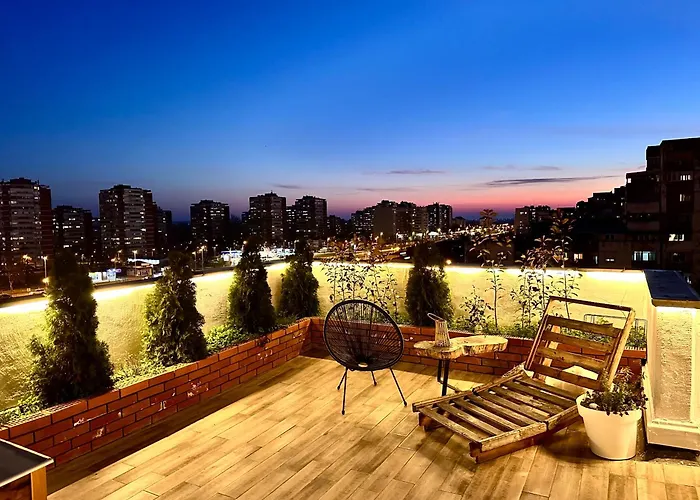 Golden Sunset Terrace Apartment Ana Belgrad
