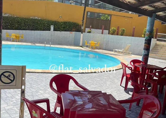 Ferienwohnung Flat Jardim De Alah Completo Beira Mar Piscina Salvador da Bahia