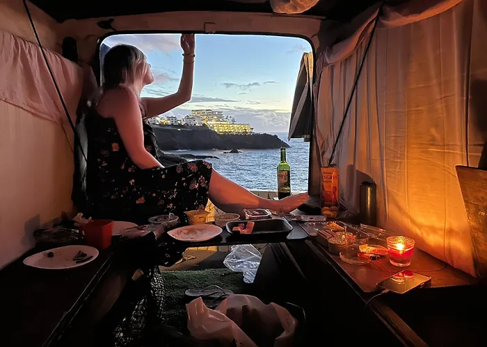 Tenerife Van Mercedes For Drive In Canary Island Costa Adeje 