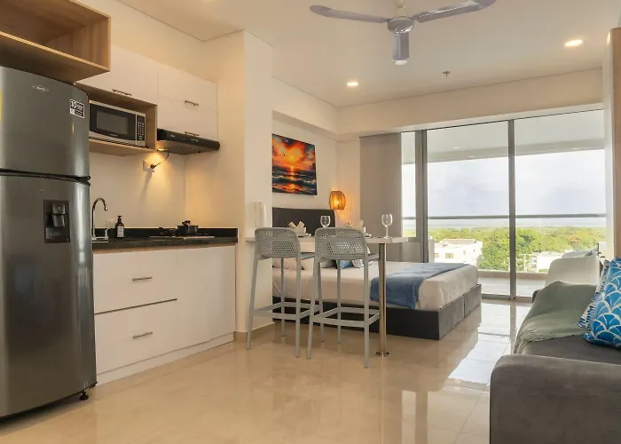 Suite Cama King Balcon Vista Hermosa Cb634 Cartagena 