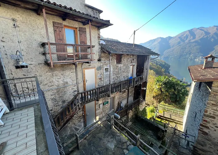 Rustico In Gambarogno Lago Maggiore Gerra 