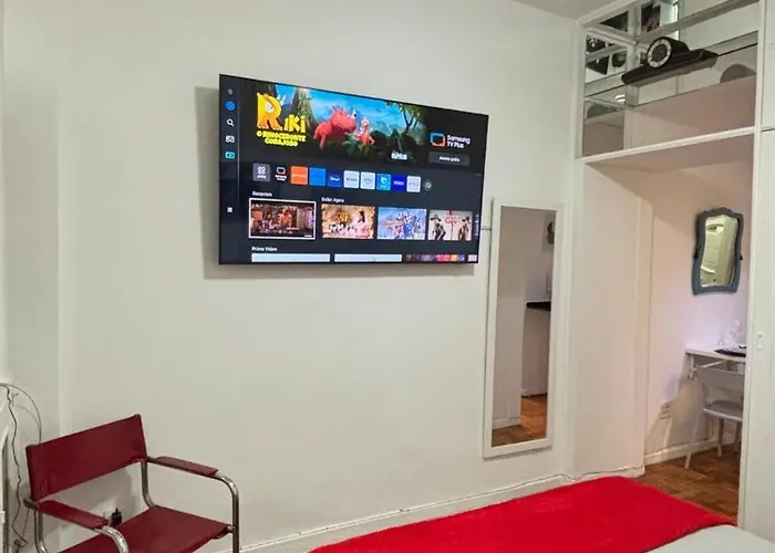 Loft Moderno Versátil a 7 Minutos Praia BC412-403 Rio de Janeiro