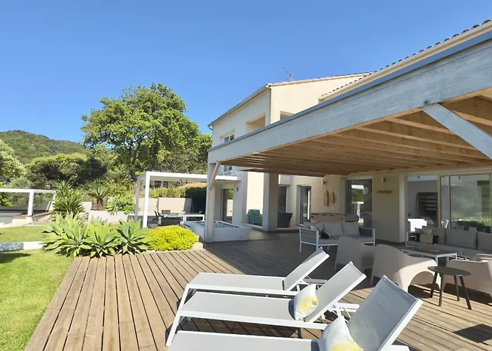 VillaSerenita Piscine chauffée, Jacuzzi, Ping-Pong, Pétanque Ajaccio 