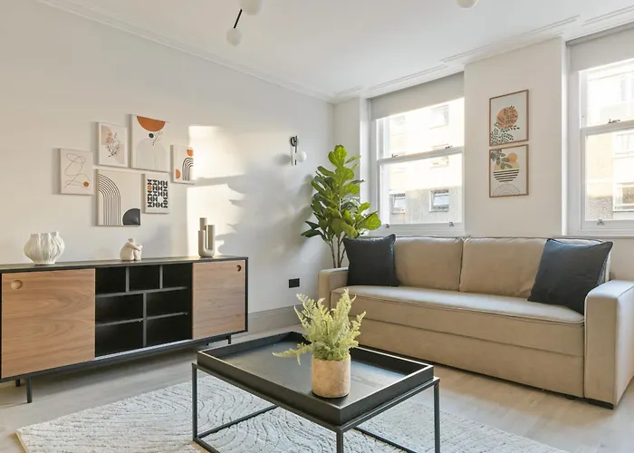 Ferienwohnung Modern Flat For 4 Ppl - 1Min To Russel Square Tube London