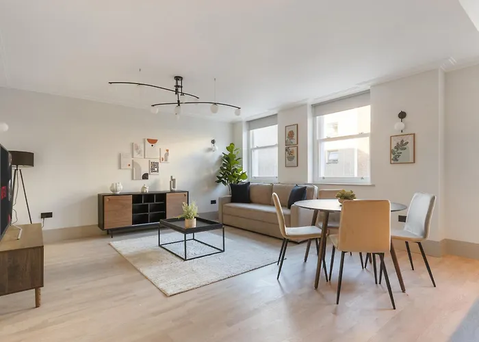 Ferienwohnung Modern Flat For 4 Ppl - 1Min To Russel Square Tube London