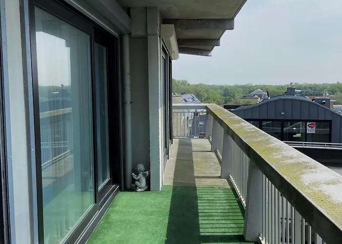 Charmant & Licht Appartement Met Groot L Terras - Zicht Op Mercator Ostende
