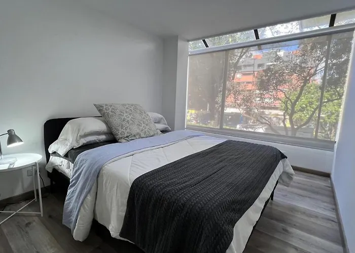 Ferienwohnung Bright 2Br In Parque De La 93 Bogotá