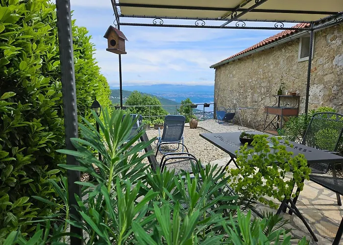 Villa Stone House In Dobrec With Sea Views Lovran