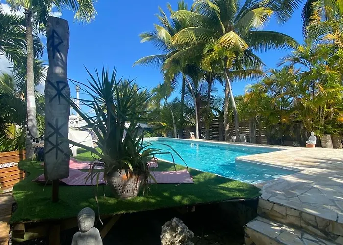 Caraiba - Maisons De Vacance Avec Piscine Et Toit Terrasse Sainte-Anne 