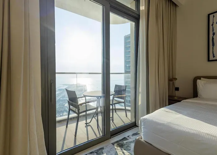 Ferienwohnung Marina Vista - Elegant 1Br- 2606 Dubai