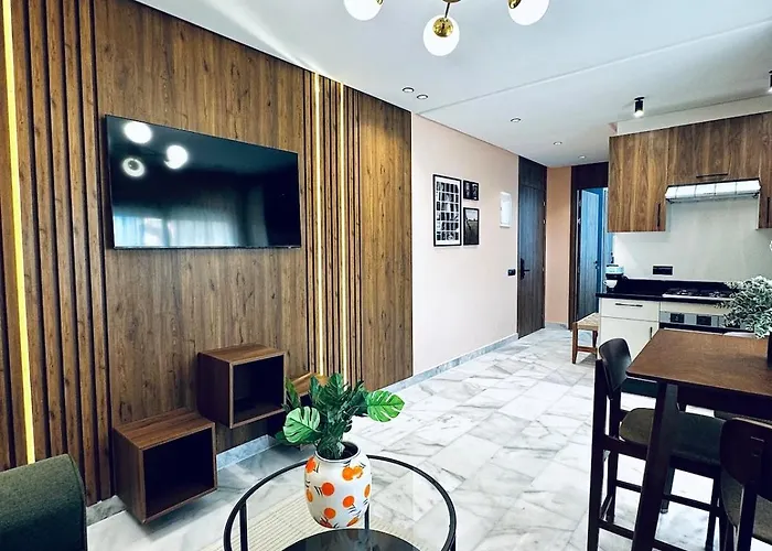 Luxury 1-Bedroom Apartment In Maarif Casablanca