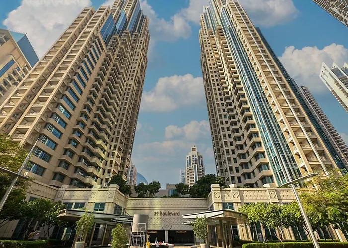 Vserve - 1 Bedroom Spacious Majestic Burj Khalifa View Dubai