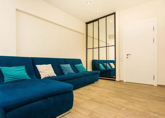 Downtown Panorama- 1 Bedroom With Living Kischinau