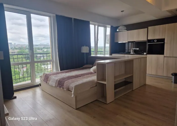 Skyline Chic Apartment 43 Kischinau