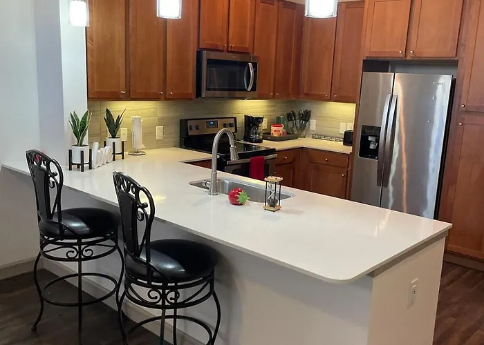 Ferienwohnung Houston Luxury 1Br-3Bd-Pool-Gym
