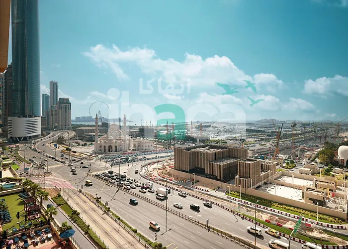 Luxury 1 Bedroom Marina Near Tram Ain Sea View Balcony Dubai