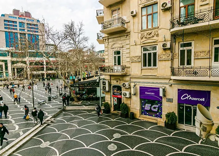 Ferienwohnung Thehouse In The Fountain Square Baku