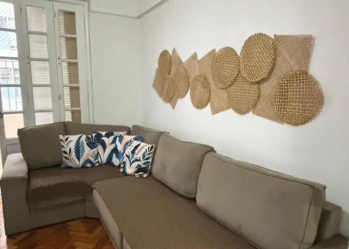Amplo Com 2 Quartos A 2 Minutos Da Praia - Df242-901 Rio de Janeiro