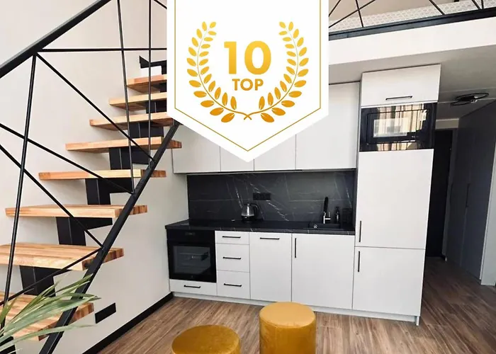 Sunny Loft 24X7 X Free Parking X Close To Old Town By H&H Wilna