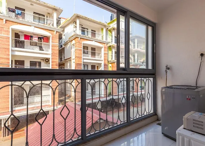 Luxury 2Bhk Apartment With Swimming Pool Near Candolim Beach