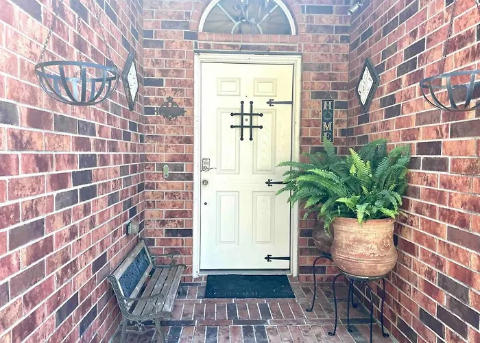 Family Big Backyard Fireplace Houston