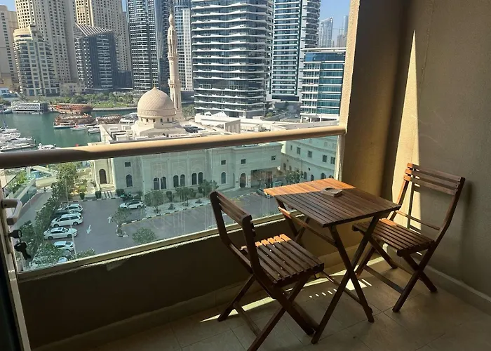 Dubai Marina-2Bedroom-3 Balcony With View-Direct Acces To Marina Promenade