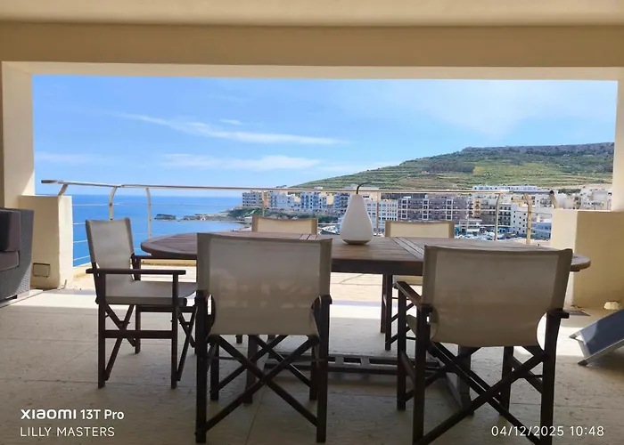 Ferienwohnung Theo'S Court Sea View Marsalforn