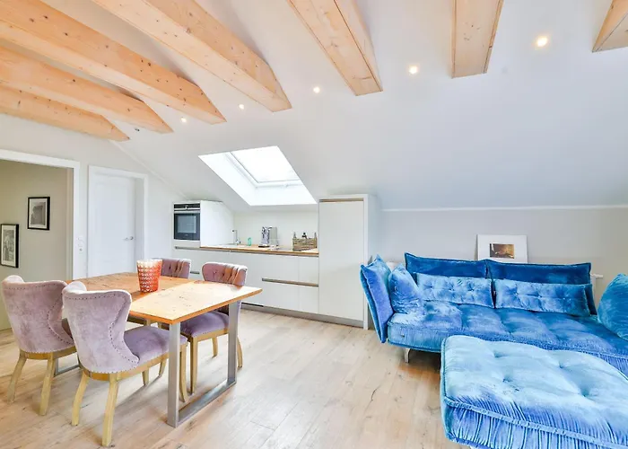 Ferienwohnung Weitblick mit großem Balkon, Sauna, Kaminofen Sellin 