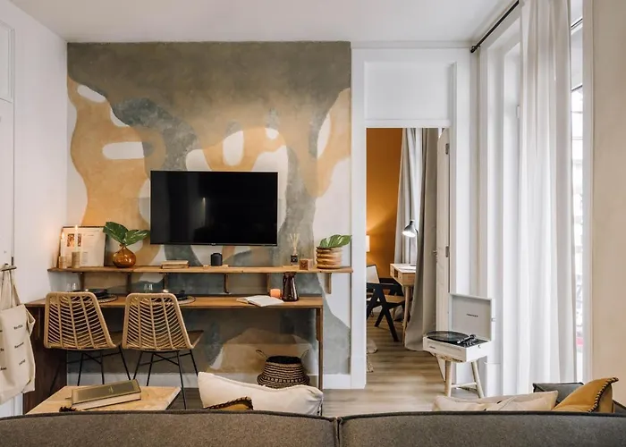 Kwenge - 1 Bedroom And Terrace In Avenidas Novas Lissabon