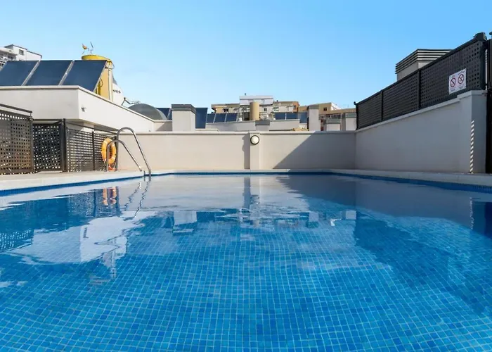 Ferienwohnung Malaga Centro, 2 Habs, Piscina En Azotea, 2 Terrazas Y Parking Privado