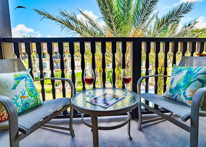 5322-1P Top Floor 1 Bedroom Overlooks Pool Courtyard - St. Augustine
